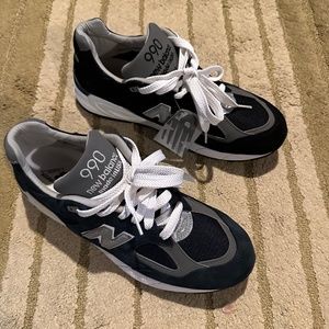 New Balance 990 v2 new black white gray M990BL2